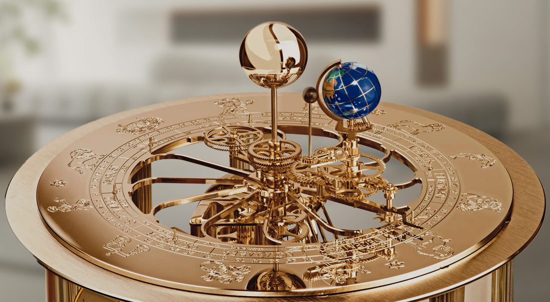 Hermle Tempus desk ONE 置時計 modern-design-mantel-clocks-