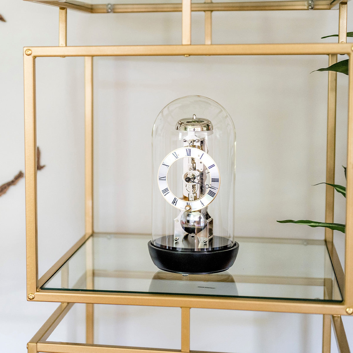 Modern Glass Bronx Mantel Clock – Hermle North America