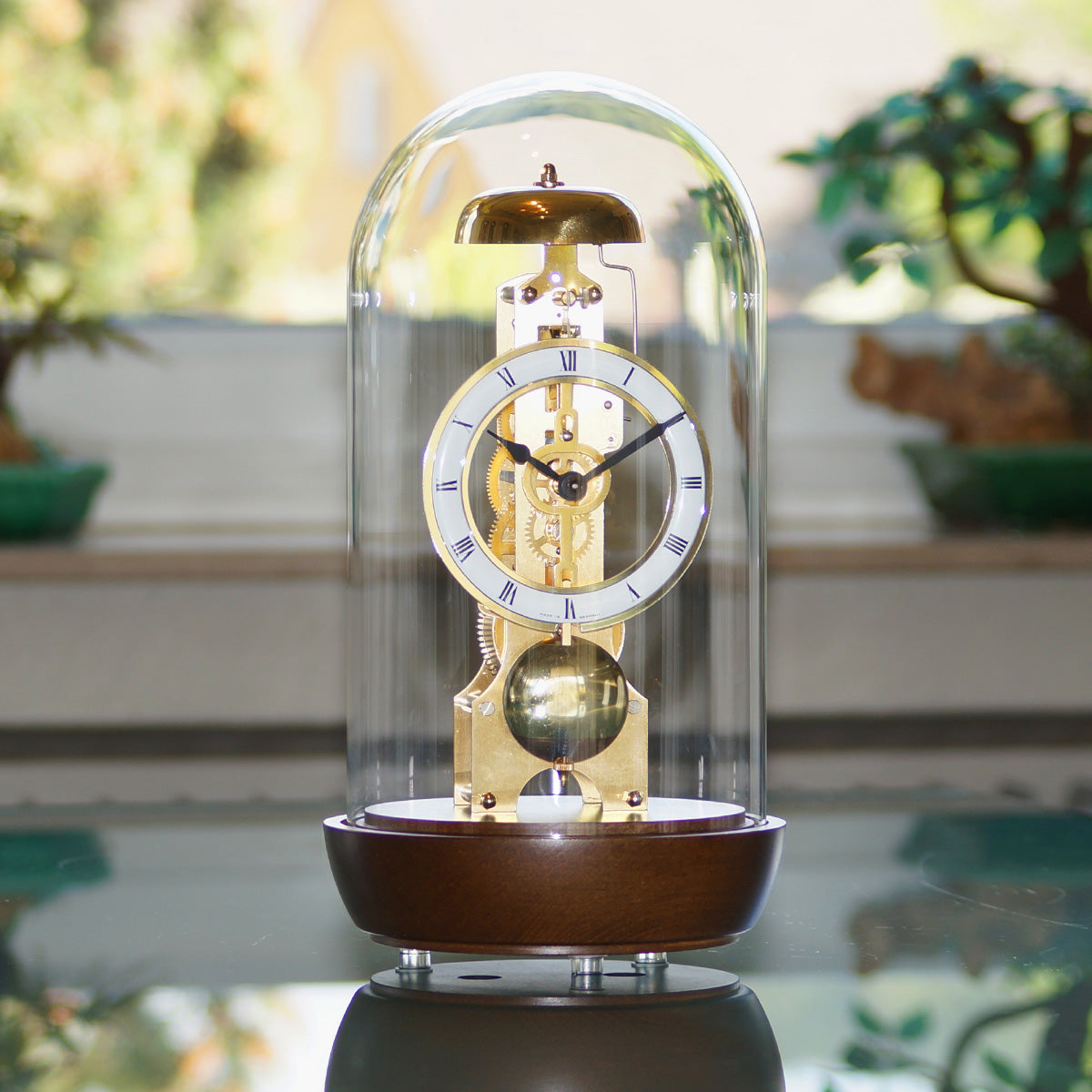 Modern Glass Bronx Mantel Clock – Hermle North America