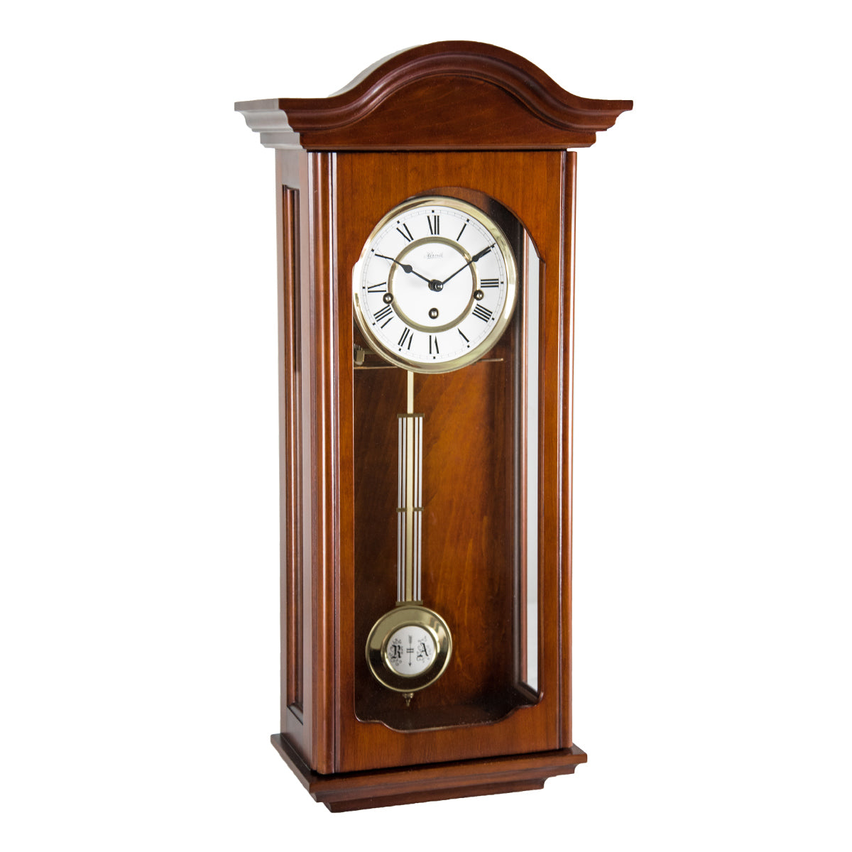 Hermle レトロ木製置時計 Traditional Brooke wooden regulator clock – Hermle North America