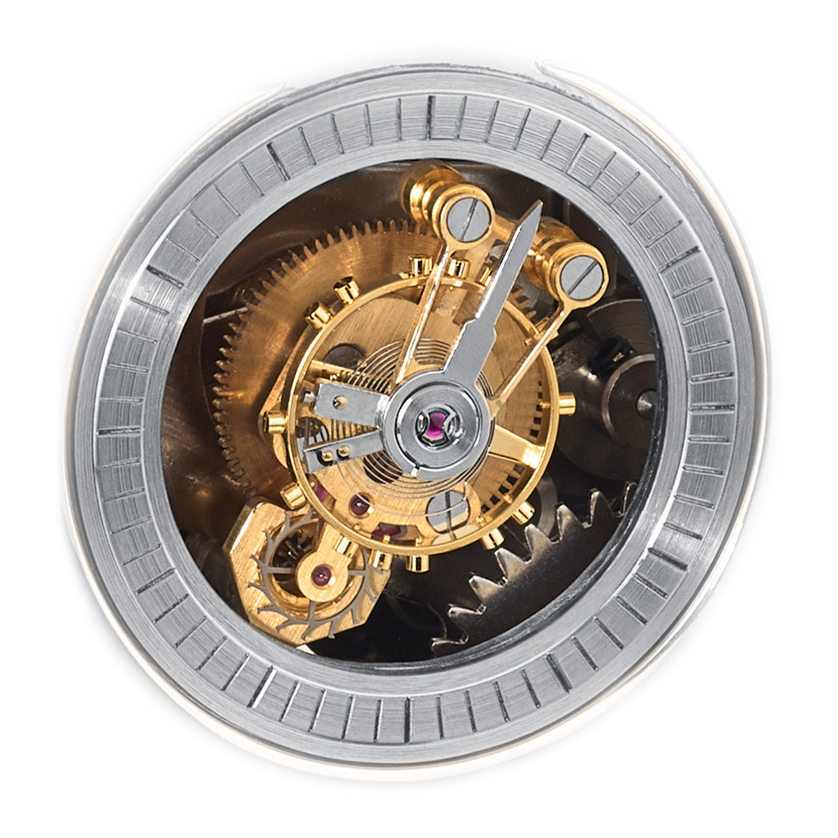 Tellurium Tourbillon - Nickel – Hermle North America