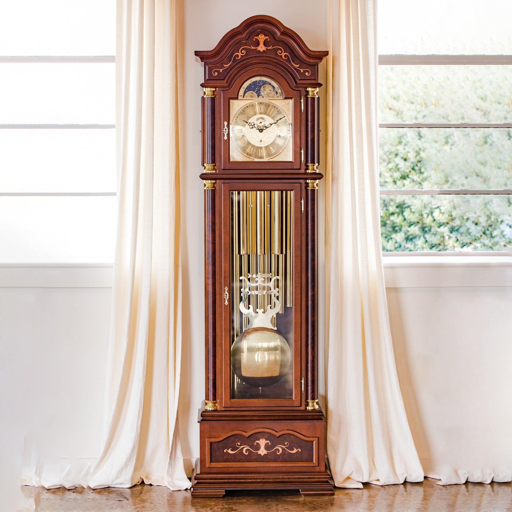 Temple Grandfather Clock – Hermle North America