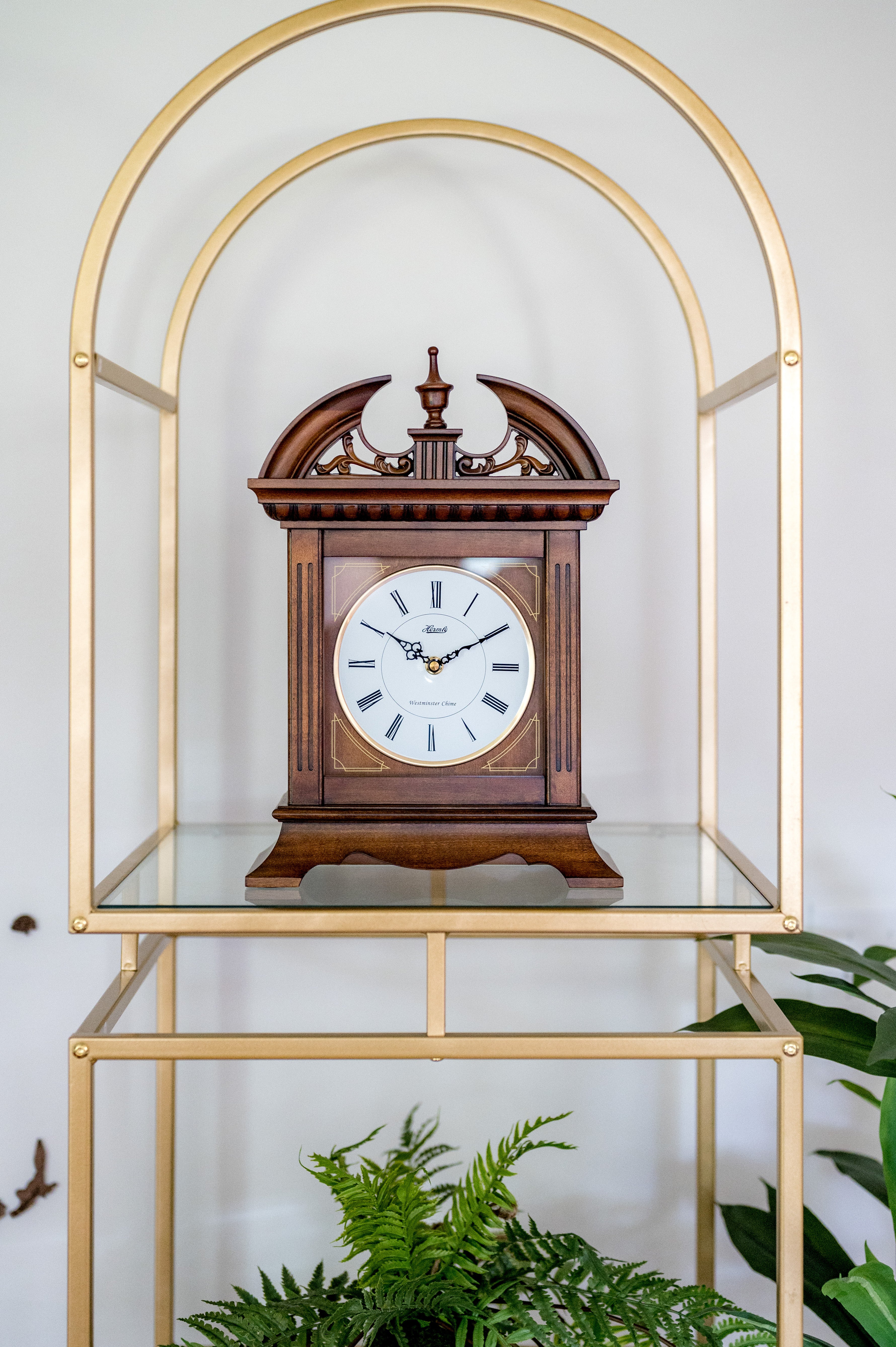Small Victorian Style Jackson Mantel Clock – Hermle North America