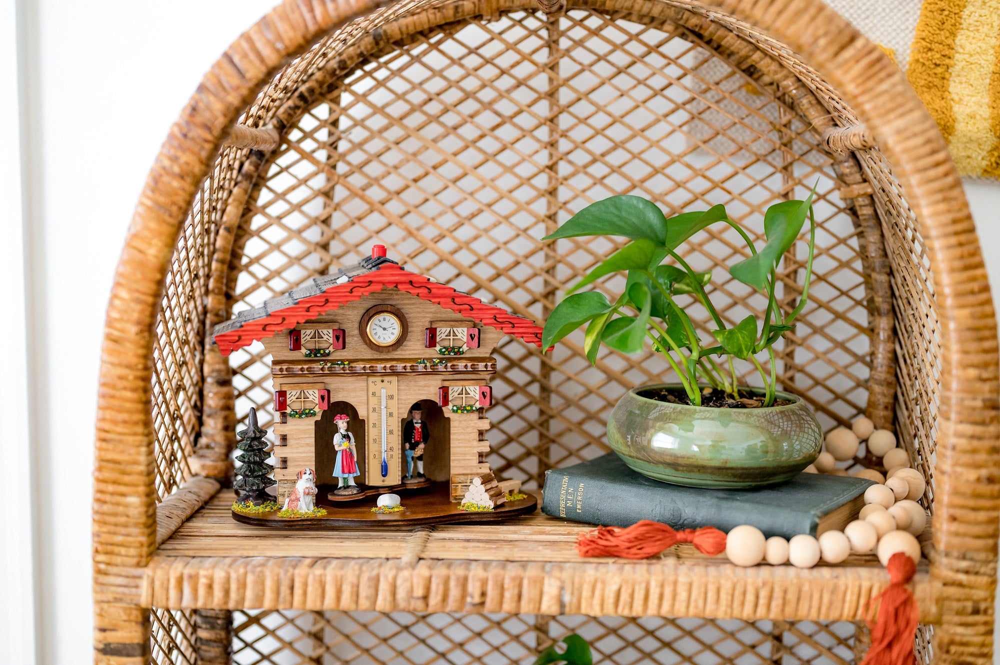 Cuckoo Clock Style Weather Station Thermometer – Hermle North America